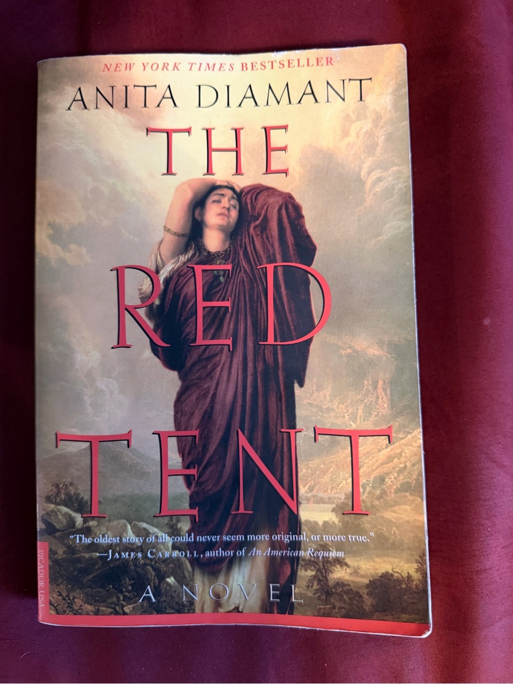 The Red Tent paperback by Anita Diamant